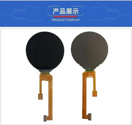 1.65 Inch Round IPS TFT Color Display with 400x400 Resolution and 350nit Brightness for Smart Home Appliances