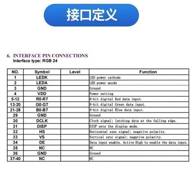 6.02 Inch High Brightness IPS TFT Display 480X(RGB)*960 Resolution RGB Interface Driver IC JD9161C-A1 1000nit  36LEDS ALL view angle