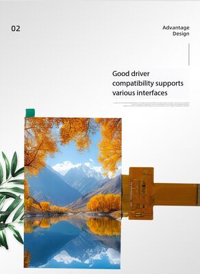 5.89 Inch IPS TFT LCD Screen with 840*512 Resolution and 880nit Brightness for Instruments and Meters