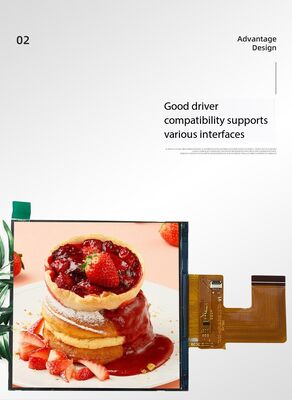 3.95 Inch IPS TFT LCD Screen with 720*720 Resolution and MIPI Interface ST7703-V1-G5-D