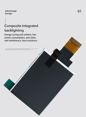 2.0 Inch TFT Color Display with 240X(RGB)*320 Resolution and 500nit Brightness for Medical Equipment