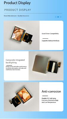 1.77 Inch TFT Color Display with 240X(RGB)*180 Resolution and MCU Interface