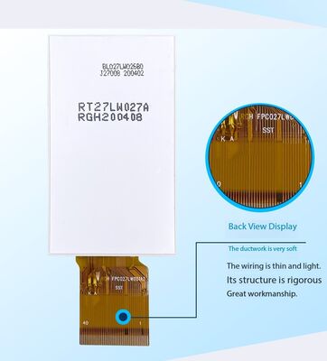 2.7 Inch IPS TFT Display with 240x960 Resolution and 260nit Brightness RGB 8BIT Interface