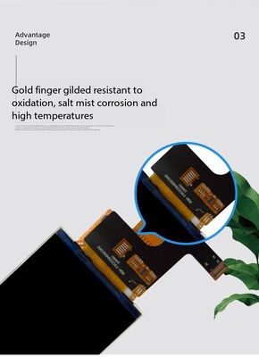 3.5 Inch IPS TFT Display with 640(RGB)x960 Resolution and 260nits MIPI interface ST7703 IC 6LEDS All View Intrument testing