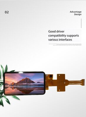 3.5 Inch IPS TFT Display with TP 720(RGB)x1280 Resolution and 380nits MIPI interface ST7703 IC 10LEDS All View Intrument testing