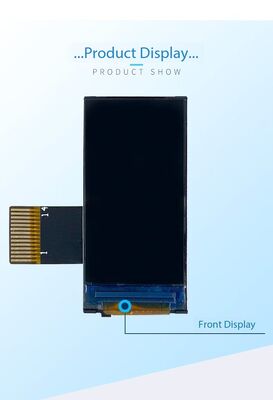 0.96 Inch IPS TFT Color Display with 80x160 Resolution and 550nits Brightness SPI 4W Interface