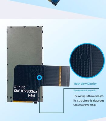 0.96 Inch IPS TFT Color Display with 80x160 Resolution and 550nits Brightness SPI 4W Interface