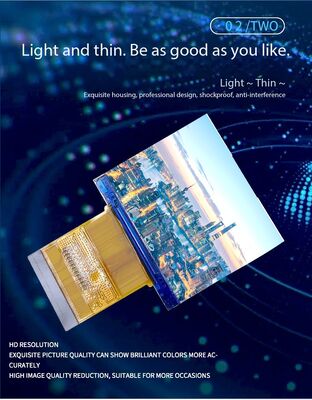 1.5 Inch IPS TFT LCD Screen with 320(RGB)x240 Resolution and 400nits Brightness Smart Digital Display