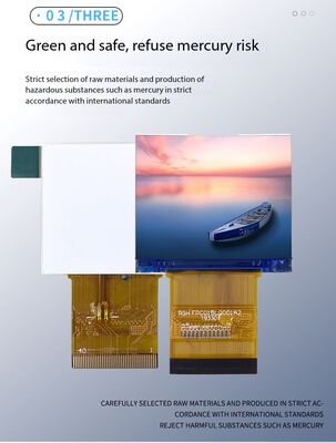 1.5 Inch IPS TFT LCD Screen with 320(RGB)x240 Resolution and 400nits Brightness Smart Digital Display