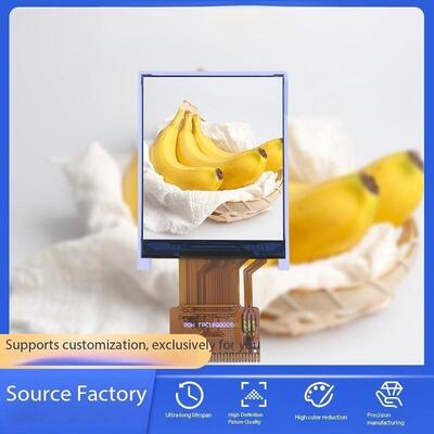 1.8 Inch IPS TFT Display with 128(RGB)x160 Resolution ST7735S IC  300nits MCU 8bit interface All View Smart Digital Screen