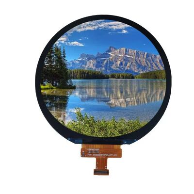 3.6 Inch Round TFT Display with 600nits High Brightness and RGB/LVDS Interface ST7266 IC Circular TFT LCD Screen for Medical Equipment